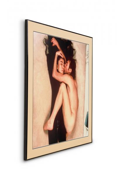 Annie Leibovitz Framed Portrait Titled John Lennon and Yoko Ono 1980