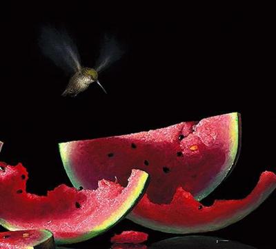 Another Bite Contemporary Still Life Giclee Print by Dario Campanile