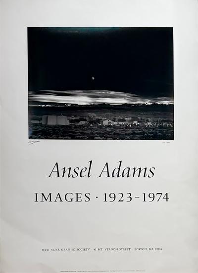 Ansel Adams Ansel Adams Moonrise Hernandez Signed Print