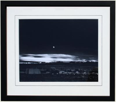 Ansel Adams Moonrise Hernandez New Mexico