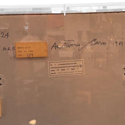 Anthony Alfred Caro Anthony Caro As You Are Number 24 Paper Sculpture