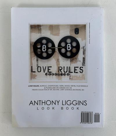 Anthony Liggins Abstract Acrylic Painting and Signed Book Who Loves You Baby 
