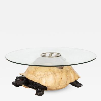 Anthony Redmile Unusual Coffee Table In The Form Of A Turtle By Anthony Redmile London c 1970