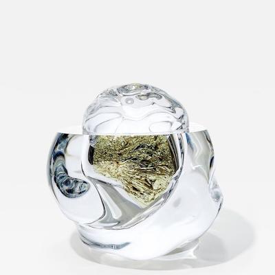 Anthony Scala Erratic J with 18ct Green Gold