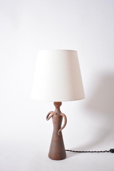 Anthropomorphic ceramic lamp 1950s 
