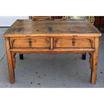 Antique 18th C Chinese Low Sofa Table
