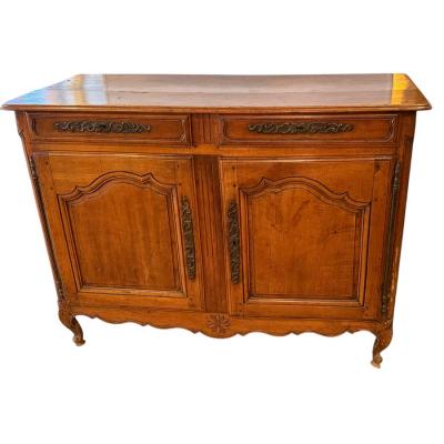 Antique 18th C French Country Fruitwood Buffet