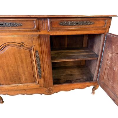 Antique 18th C French Country Fruitwood Buffet