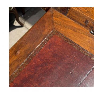 Antique 18th C French Country Fruitwood Secretary Desk