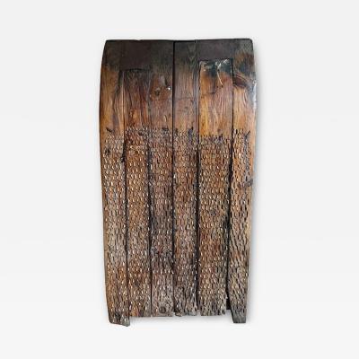Antique 18th C Primitive Farm Plow Thrasher Now Wall Art