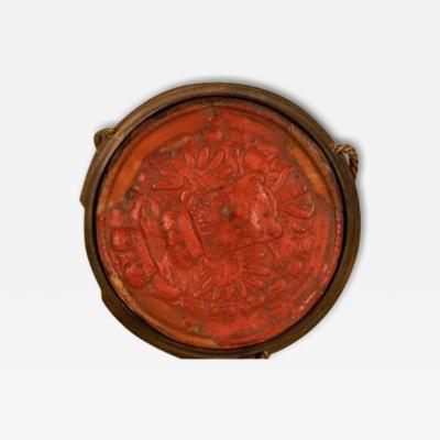 Antique 18th C Royal Seal of Maria Theresa Letter of Appointment