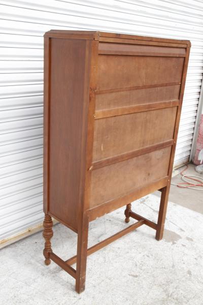 Antique 1930 Myers Spalti Mfg Co Walnut Buffet
