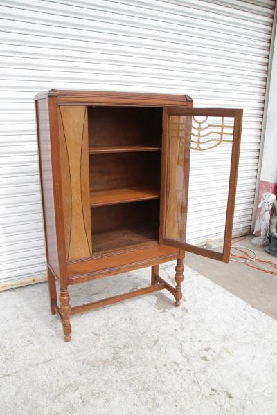 Antique 1930 Myers Spalti Mfg Co Walnut Buffet