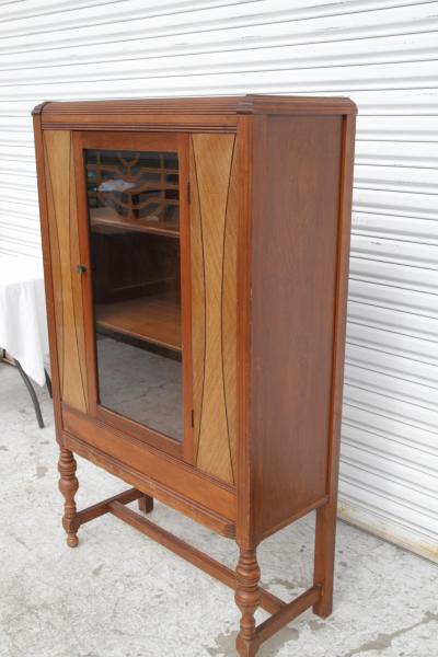 Antique 1930 Myers Spalti Mfg Co Walnut Buffet