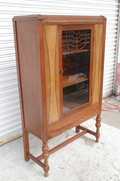 Antique 1930 Myers Spalti Mfg Co Walnut Buffet