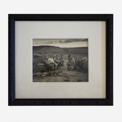 Antique 1930s Photos of a Tiger Hunt in Colonial India