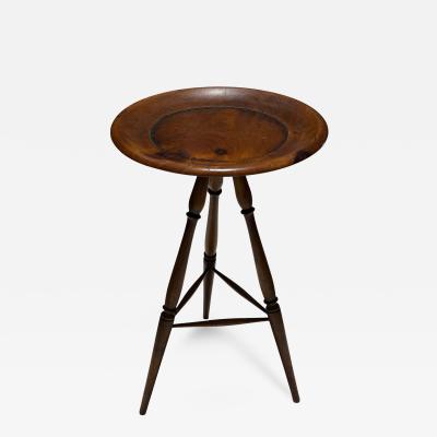 Antique 19c English Petite Cricket or Single Cocktail Table