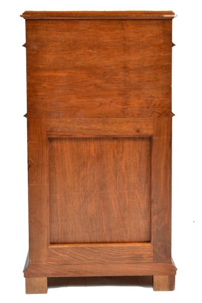 Antique 19th C French Walnut Cabinet Night Stand Napoleon III period 