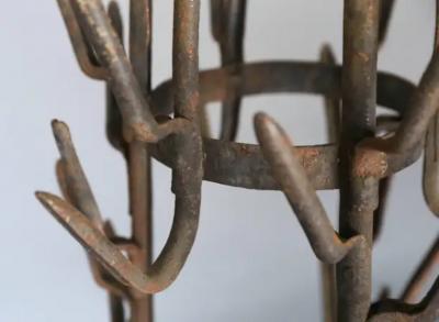 Antique 19th Century Bottle Dryer from Arras France