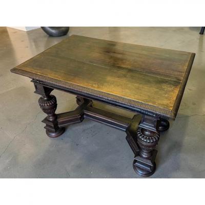 Antique 19th Century Renaissance Style Side Table or Desk