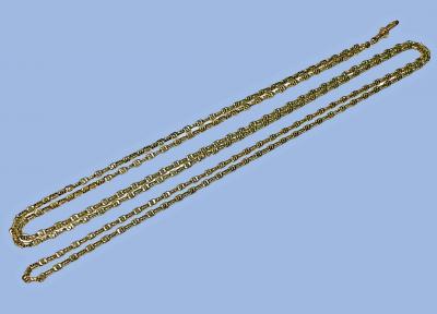 Antique 19th century Muff Chain English C 1890