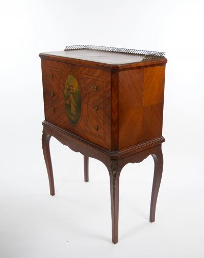Antique Adam Style Mahogany Silverware Cabinet Early to Mid 19th Century