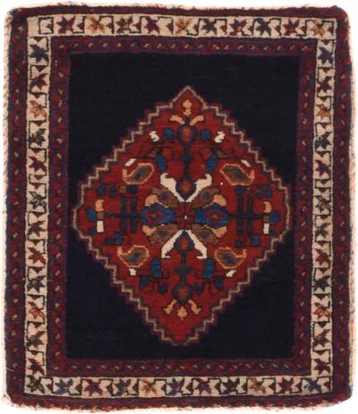 Antique Afshar Rug 17 x 22 