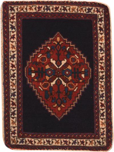 Antique Afshar Rug 17 x 22
