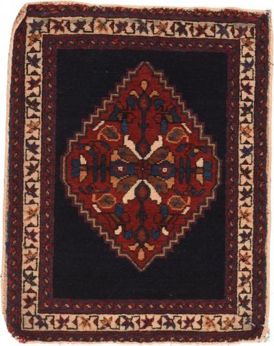 Antique Afshar Rug 17 x 22