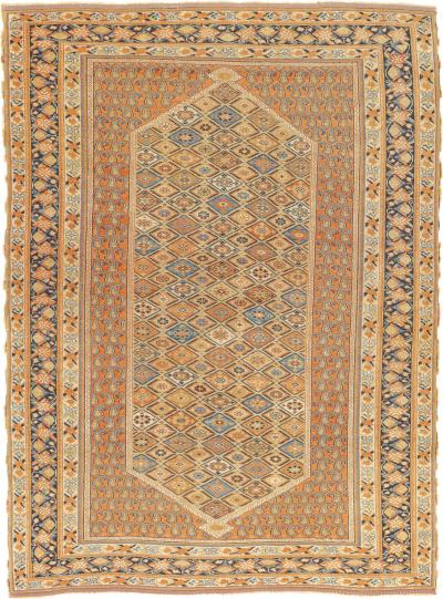 Antique Afshar Rug 4 1 x 5 9 