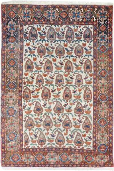 Antique Afshar Rug 4 4 x 6 1 