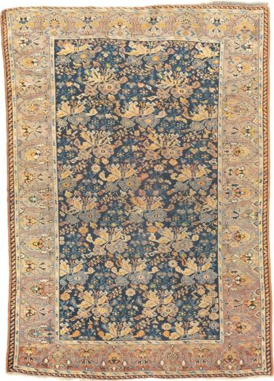 Antique Afshar Rug 4 x 5 8 