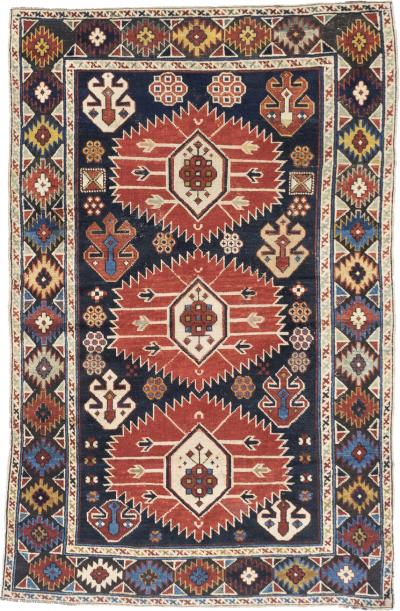 Antique Akstafa Rug 37 x 57 