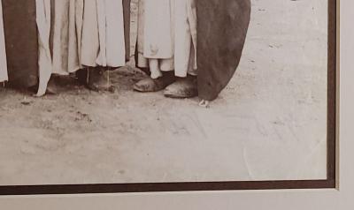 Antique Albumen Photo of Middle Eastern Men circa 1870