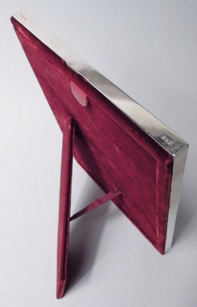 Antique American Art Nouveau Sterling Silver Picture Frame