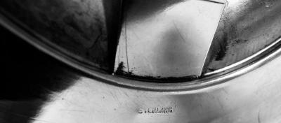 Antique American Edwardian Classical Sterling Silver 18 Inch Vase