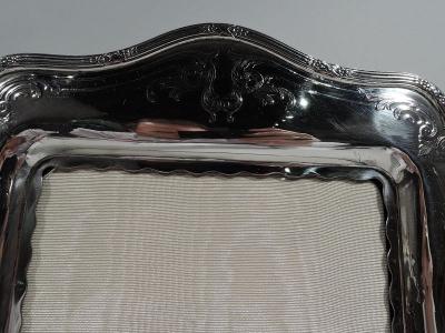 Antique American Edwardian Sterling Silver Picture Frame
