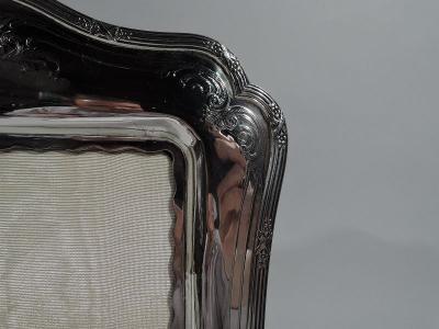 Antique American Edwardian Sterling Silver Picture Frame