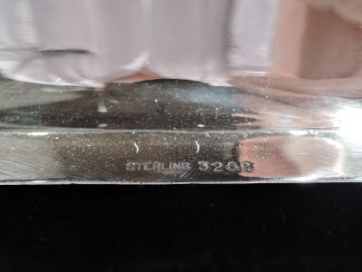 Antique American Edwardian Sterling Silver Picture Frame