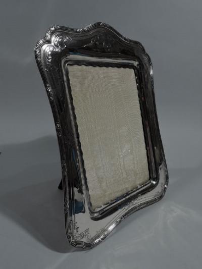 Antique American Edwardian Sterling Silver Picture Frame