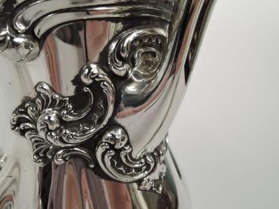 Antique American Edwardian Sterling Silver Water Pitcher