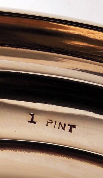 Antique American Neoclassical 14K Gold Covered Urn Trophy Cup