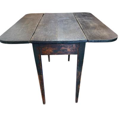 Antique American Primitive Drop Leaf Table