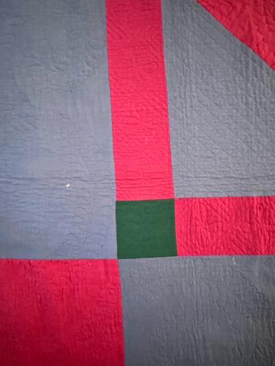 Antique Amish Dimond Quilt Lancaster Pennsylvania