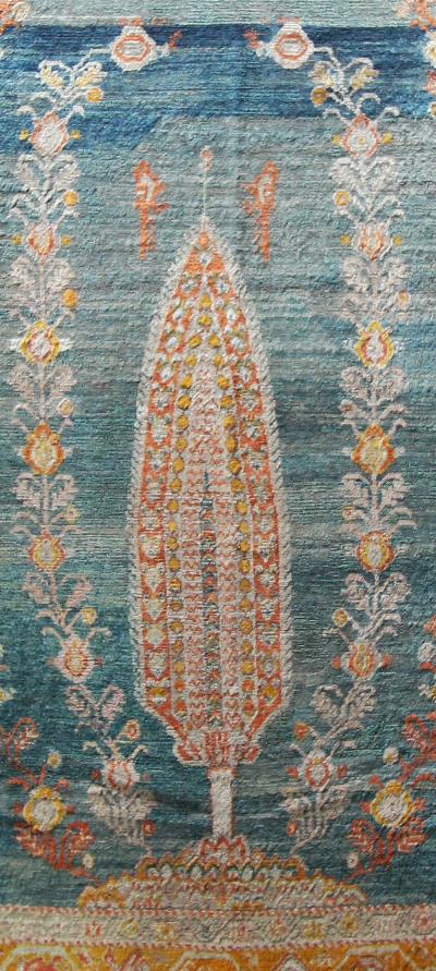 Antique Angora Oushak Carpet