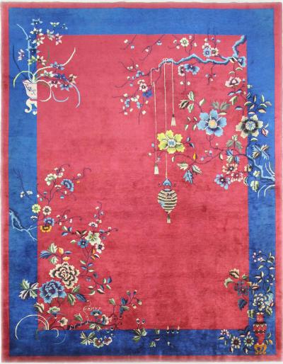 Antique Art Deco Carpet Amazing Colors 810 x 118 