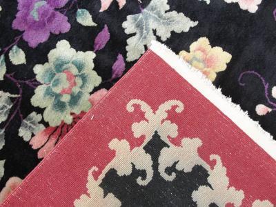 Antique Art Deco Chinese Carpet 710 x 98