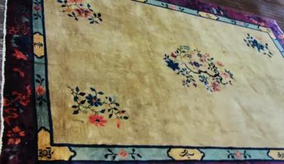 Antique Art Deco Chinese Carpet
