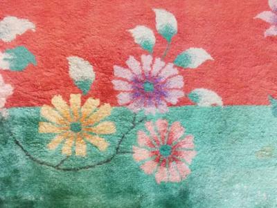 Antique Art Deco Chinese Carpet Perfect