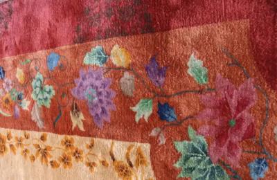 Antique Art Deco Chinese Carpet Unusual 810 x 116 